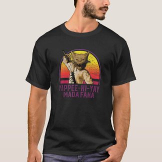 T-shirt Yippee Ki Yay Madafaka Cat 1