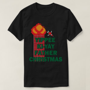 T-shirt Yippee Ki-Yay Père Noël