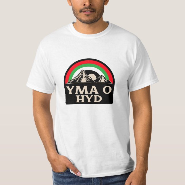 T-shirt Yma O Hyd (Devant)