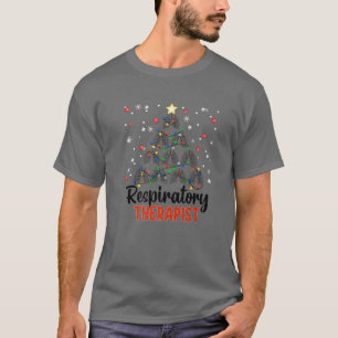T-shirt YNBV Respiratory Therapy Christmas Tree Xmas PT
