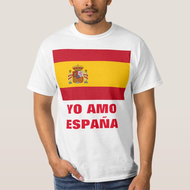 T-SHIRT YO AMO ESPAÑA (Devant)