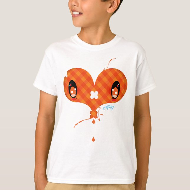 T-shirt Yo Amo La Leche "Corazonada" (Devant)