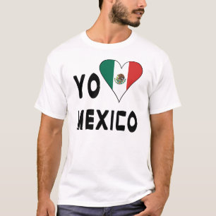 T-shirt Yo Amo Mexique Hommes