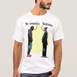 T-shirt YO COUSIN, YAKUSA ! - banlieue VS Japon