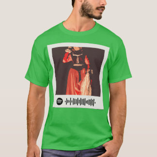 T-shirt Yo Ho A Pirates Life for Me Spotify QR Code 2