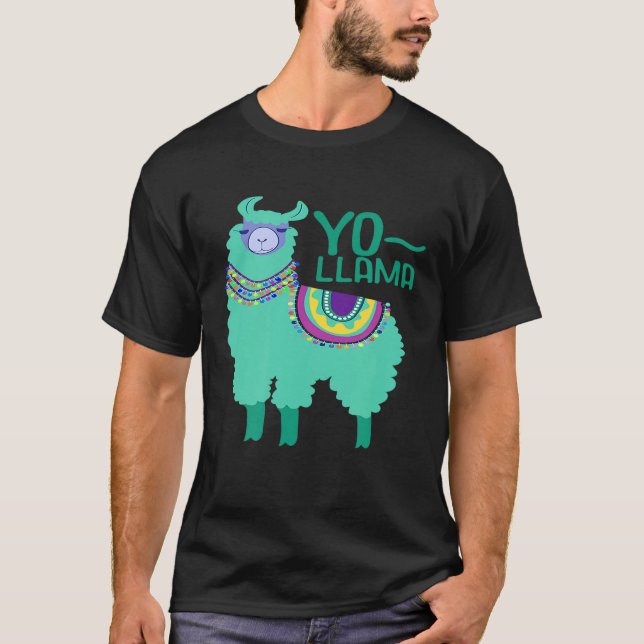 T-shirt Yo Llama design classique de Llama pour les femmes (Devant)