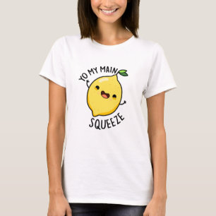 T-shirt Yo Ma Squeeze Principale Funny Pun citron