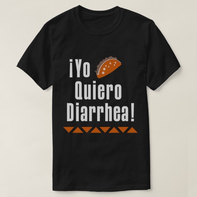 T-shirt yo quiero diarrhea solar opposites    (Design devant)