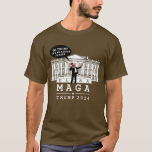 T-SHIRT YO TRUMP RETOUR 2024 ULTRA MAGA