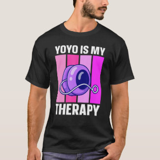 T-shirt Yo Yo Est Mon Thérapie Rétro Yo Yo Yo