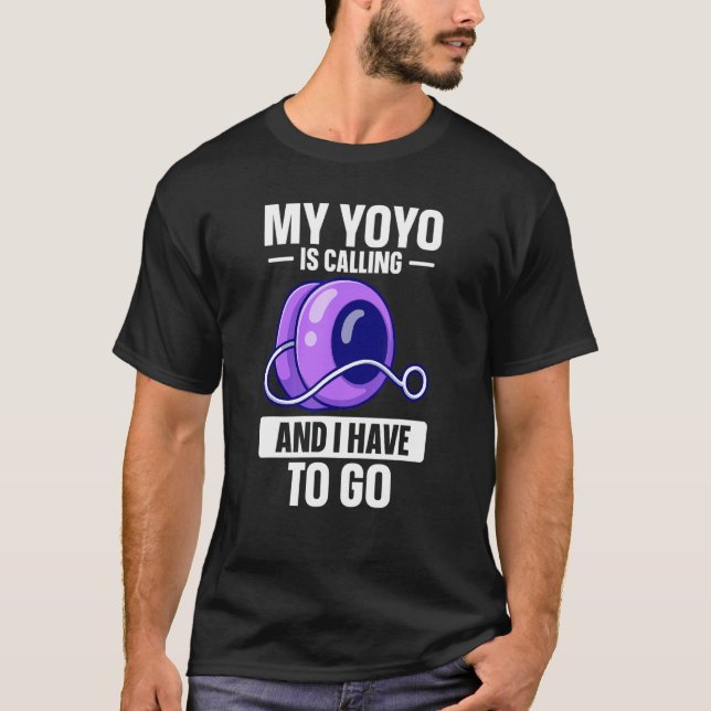 T-shirt Yo Yo Mon Yo-Yo Appelle (Devant)