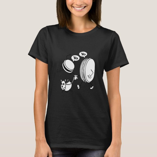 T-shirt Yo Yo Walking The Dog Yoyo Toy Professional (Devant)