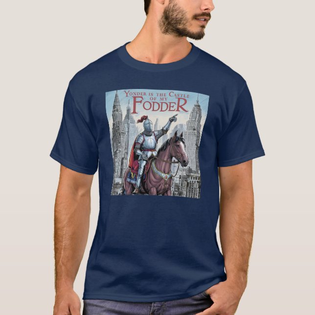 T-shirt Yo, Yonder est le Château de ma Fourrière (Devant)
