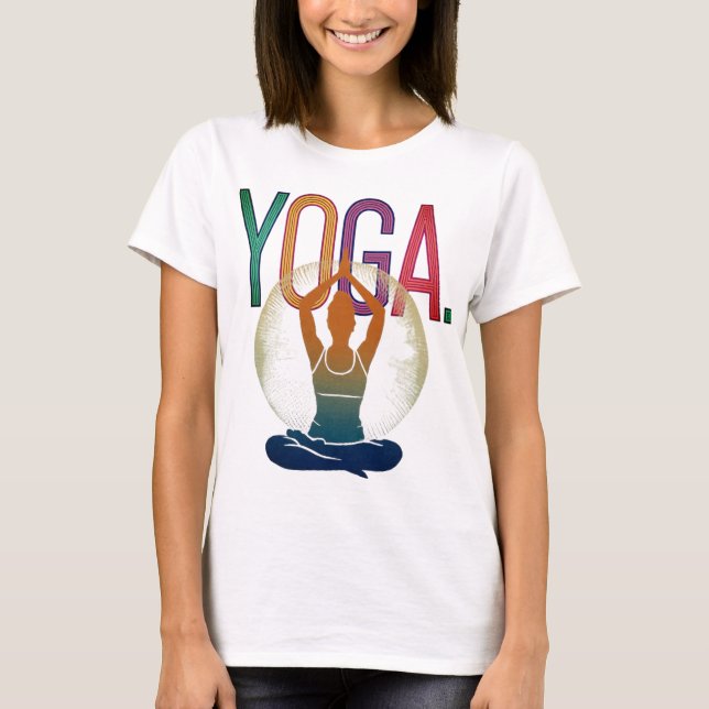 T-SHIRT "YOGA." (Devant)