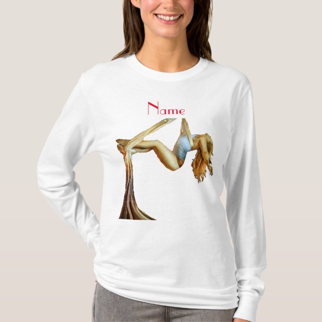 T-shirt yoga aérien Thunder_Cove (Devant)
