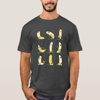 T-shirt Yoga Banana rétro