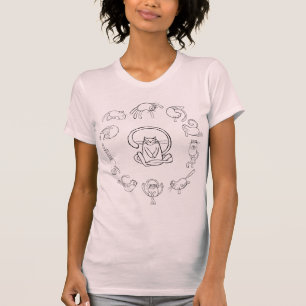 T-shirt Yoga-chat