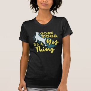 T-shirt Yoga Chèvre Goatyoga