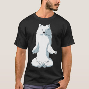 T-shirt Yoga Chien Japonais Spitz Premium