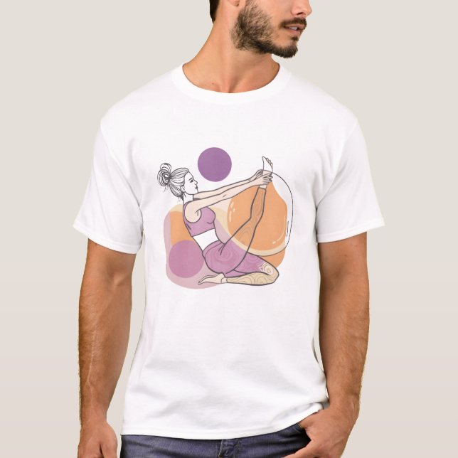 T-shirt Yoga class Sport friends gift (Devant)
