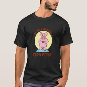 T-shirt Yoga Cochon Spiritualité Méditation Spirituelle Yo