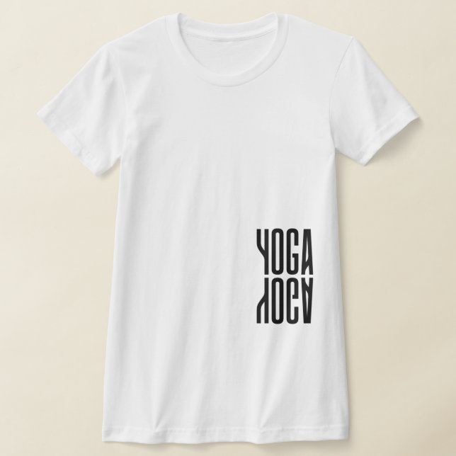 T-shirt Yoga, Cool de yoga, Moderne, Fit mince pour femmes (Poser)