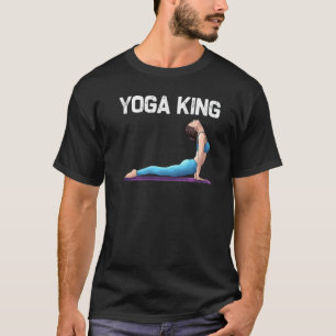 T-shirt Yoga cool pour hommes Papa Yogi thérapie d'exercic