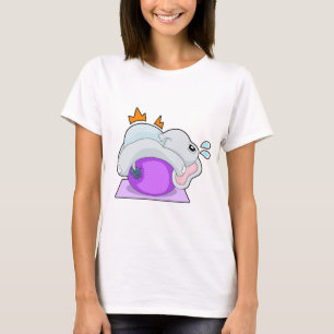 T-shirt Yoga de l'éléphant Fitness Gymnastique
