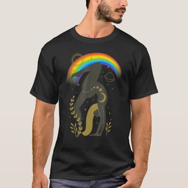 T-shirt Yoga de méditation céleste 3 (Devant)