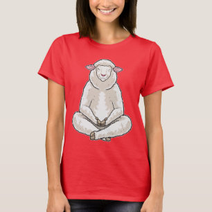 T-shirt Yoga de mouton Fitness Méditation