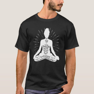 T-shirt Yoga Définition Yoga Parce Que Adulte Est Dur