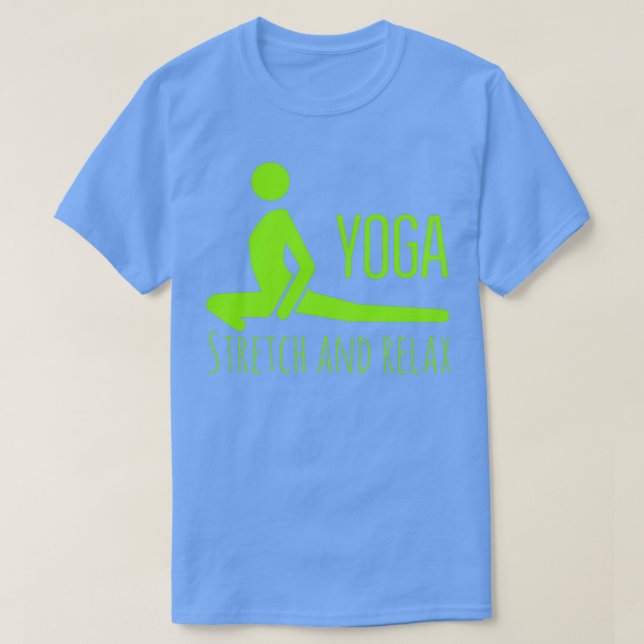 T-shirt Yoga design 2 (Design devant)