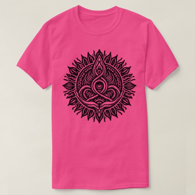 T-shirt yoga design 3 (Design devant)
