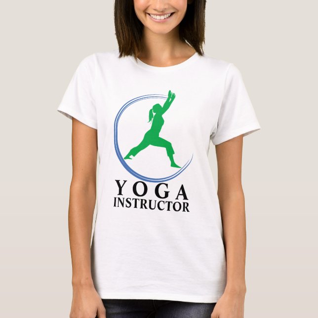 T-shirt Yoga Exercice et Conception Santé (Devant)