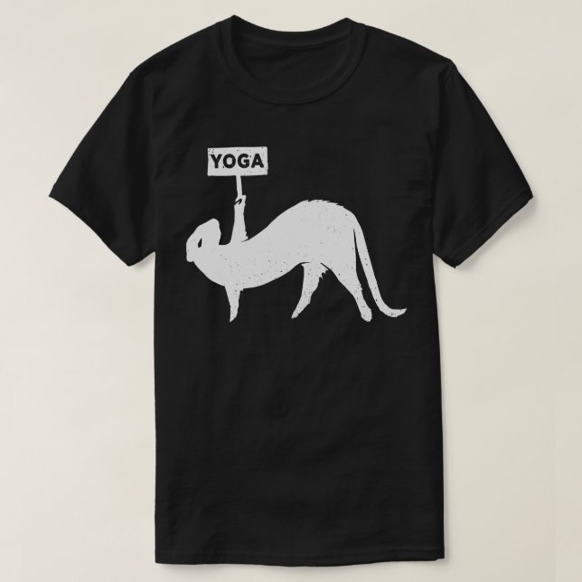 T-shirt Yoga Ferret (Design devant)