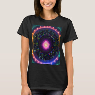T-shirt Yoga Girl Femme Sun Salutation Méditation Chakra