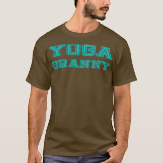 T-shirt Yoga Granny