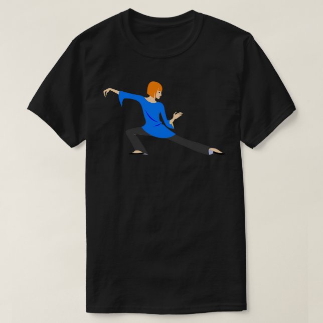 T-shirt Yoga gymnastique femme 1 (Design devant)