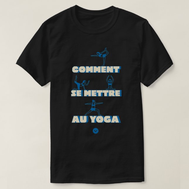 T-shirt yoga gymnastique femme ative namalia (Design devant)