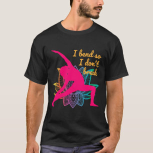 T-shirt Yoga Je Pente Donc Je Ne Passe Pas Relaxé Fit
