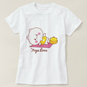 T-shirt Yoga Love
