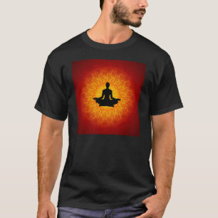 T-shirt Yoga - méditation sur le mandala