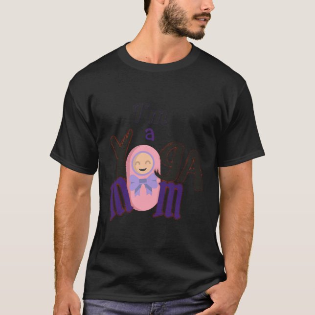 T-shirt Yoga Mère Vêtements Et Accessoires (Devant)