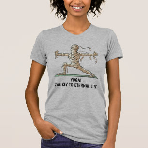 T-shirt Yoga Mummy