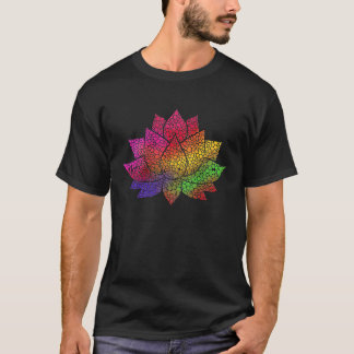 T-shirt Yoga Namaste Mediation Lotus Fleur Yoga