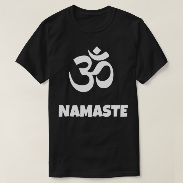 T-shirt Yoga namaste OM symbole méditation Chakra médativ (Design devant)