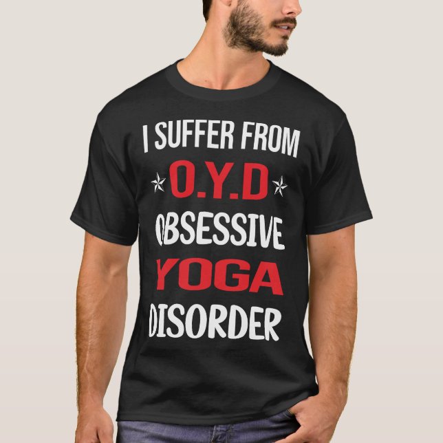 T-shirt Yoga Obsessionnel (Devant)