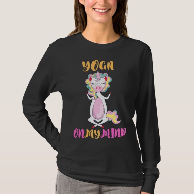 T-shirt Yoga on My Mind 54 (Devant)