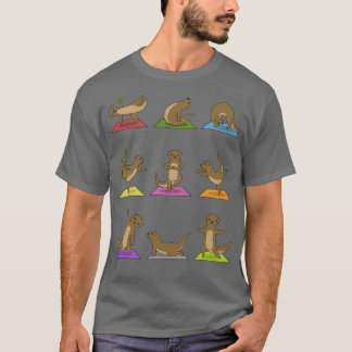 T-shirt Yoga Otter Meditation Yogi Namaste Sport Poison
