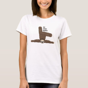T-shirt Yoga paresseux